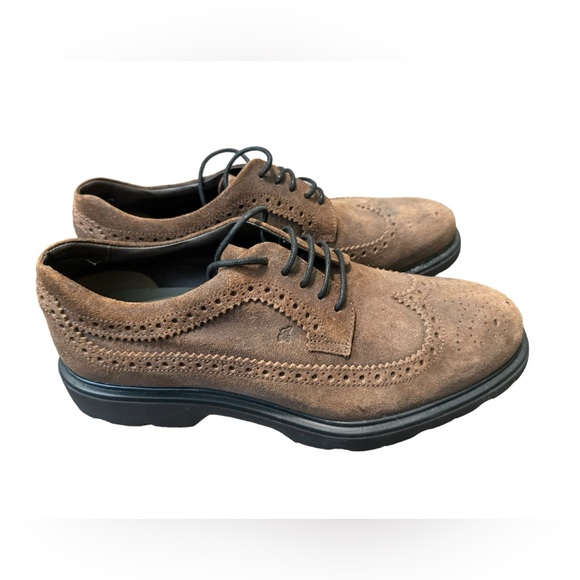 HOGAN***Men’s Brown Suede Oxfords Shoes***US 9****$585 - Picture 3 of 7